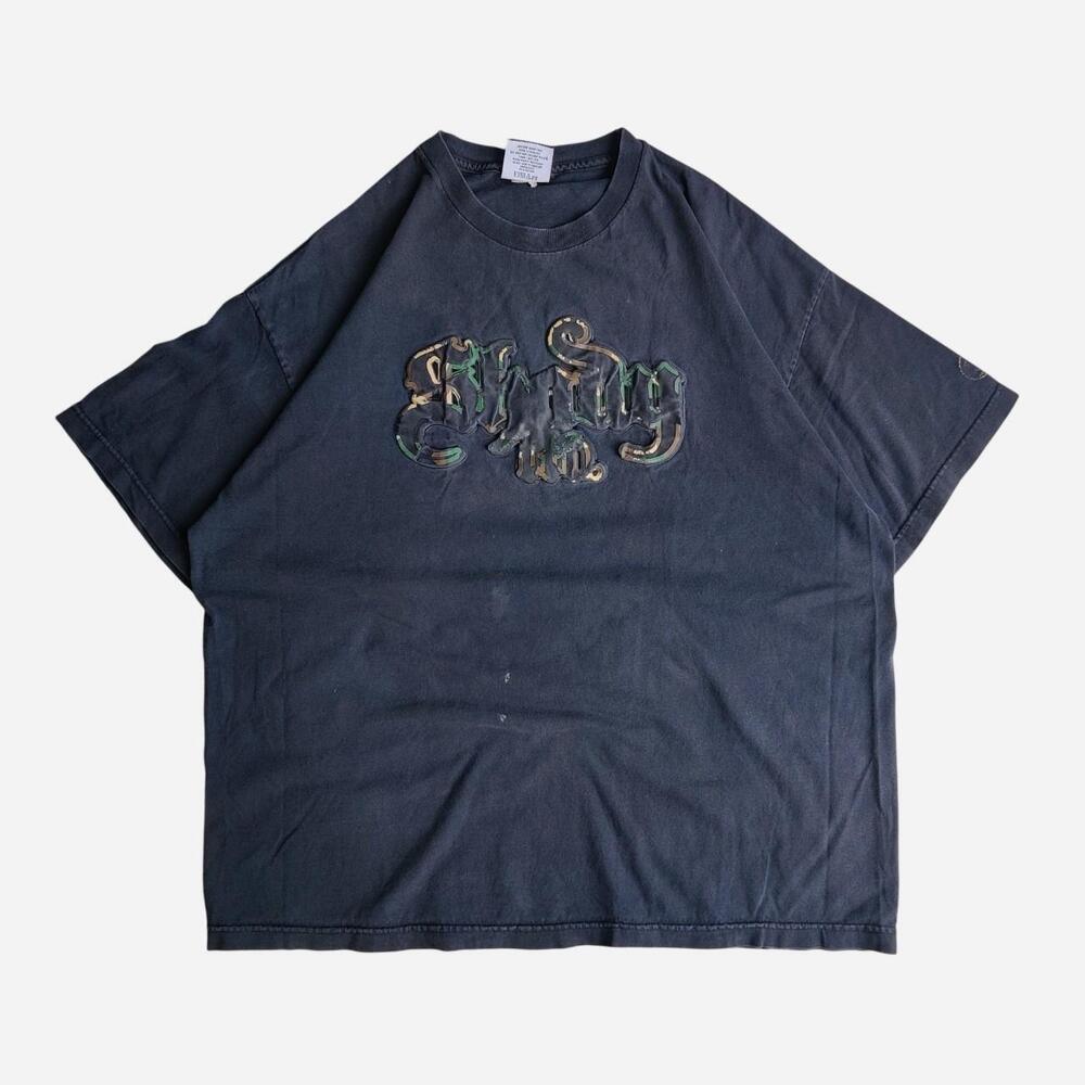 Y2K Shady Records Tee with green & black stylized logo